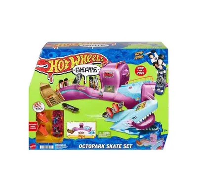 hotwheels skate set octopark tony hawk