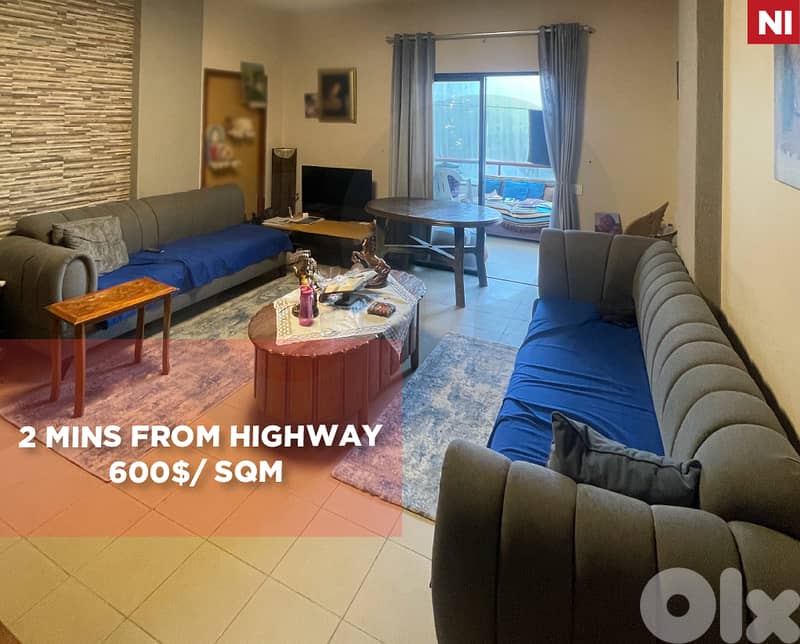 Highway with easy access , Amchit/عمشيت REF#NI135302 0