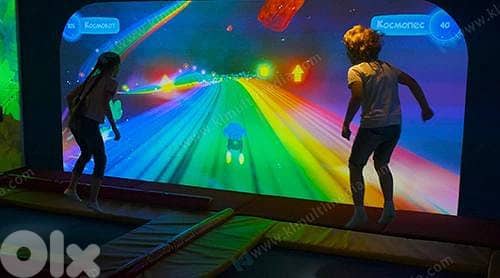 Interactive Trampoline with 55 inch led Monitor 0