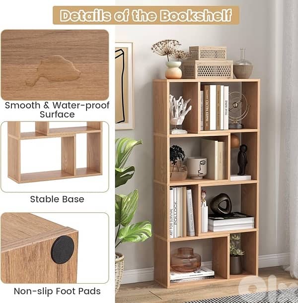 Bookshelf, 120 cm High 0