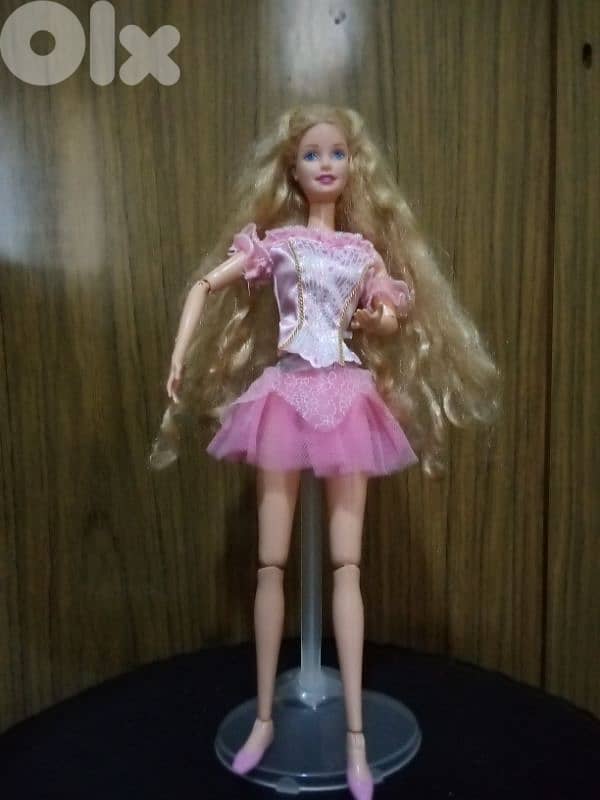 Barbie THE NUTCRACKER CLARA Mattel 2001 rare As new doll=35$ 1