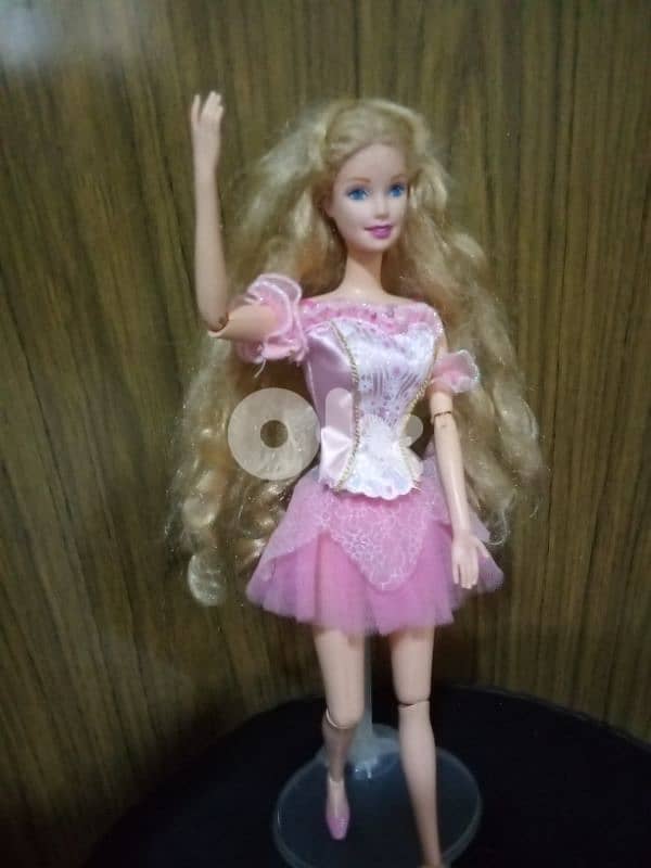 Barbie THE NUTCRACKER CLARA Mattel 2001 rare As new doll=35$ 5
