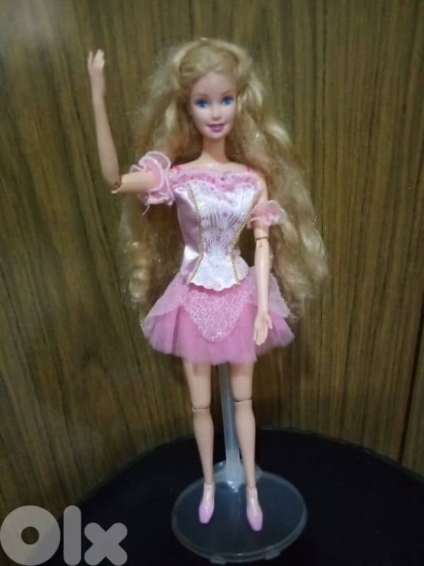 Barbie THE NUTCRACKER CLARA Mattel 2001 rare As new doll=35$ 0