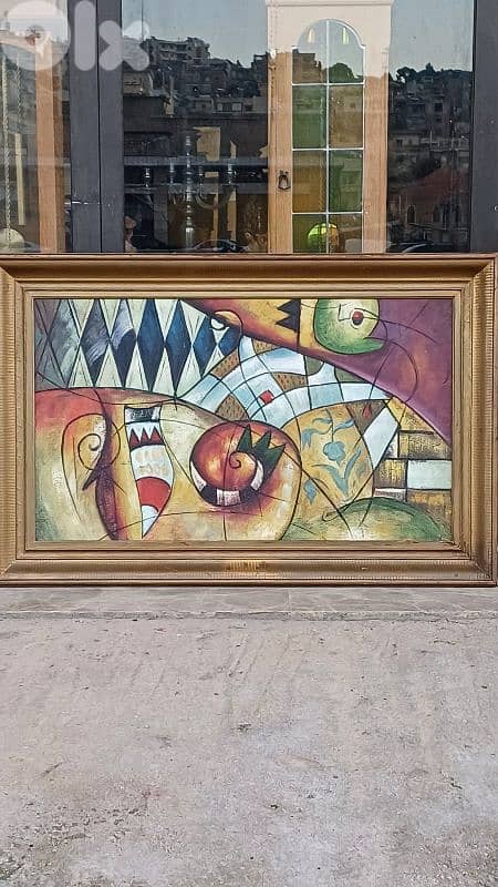 لوحة رسم زيتي 3