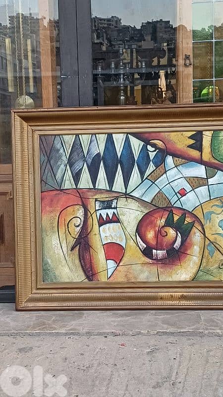 لوحة رسم زيتي 5