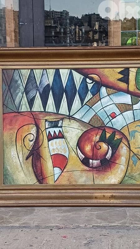 لوحة رسم زيتي 6