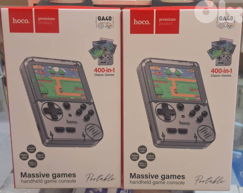 HOCO HANDHELD GAME CONSOLE MASSIVE GAMES GA40 0