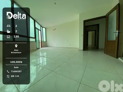 Apartment with terrace for Sale in Bchamoun, Aley