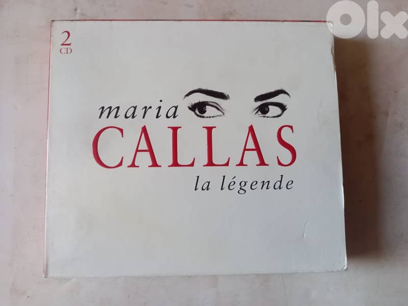 Coffret 2 cds + livre "Maria Callas La Légende" 0