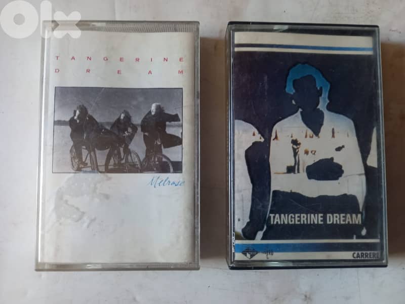Tangerine Dream 2 cassettes "Poland" & Melrose both for 12$ 0