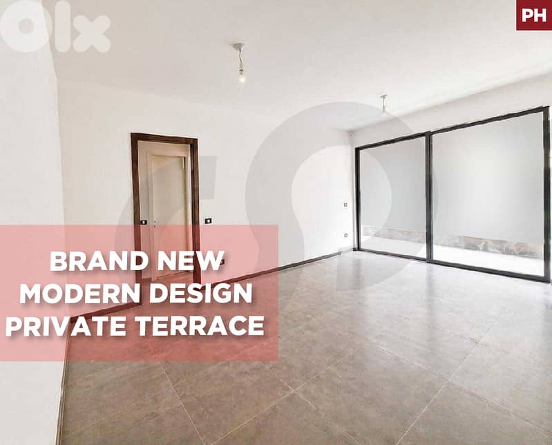 Modern New,Private Terrace, Balconies, Mansourieh/REF#PH135336 0