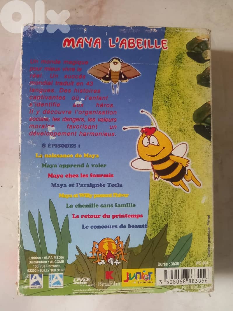Maya l'abeille (1975) 2 DVDs coffret 8 episodes 2