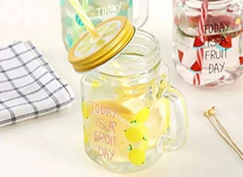 glass cocktails jugs with straw 7