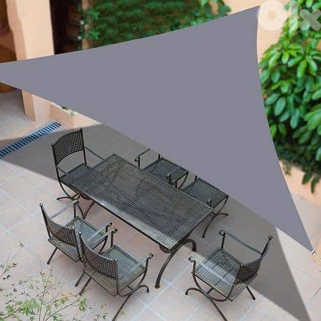 Delta Triangular Shade Sail 500 x 500 CM 0