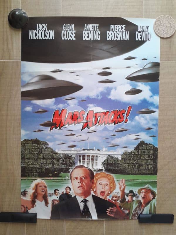 Original movie poster  Mars attack 0