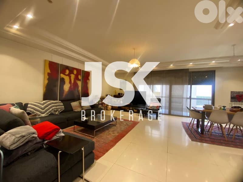 L21037 - 3-Bedroom Apartment For Rent in Baabda 0