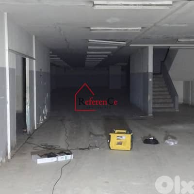 Shop+ warehouse in Horsh tabet for rent محل مع مستودع في حرش تابت