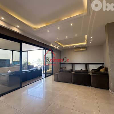 Funished apartment+Terrace in Dekwaneh شقة مفروشة/تراس في الدكوانة