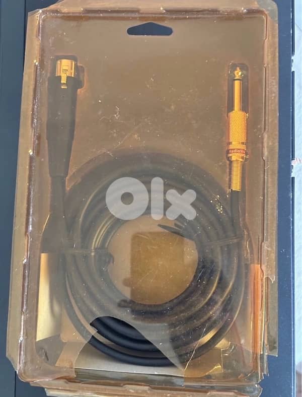 RadioShack Gold Series 25ft Mic Cable - XLR to 1/4" - New Old Stock 2