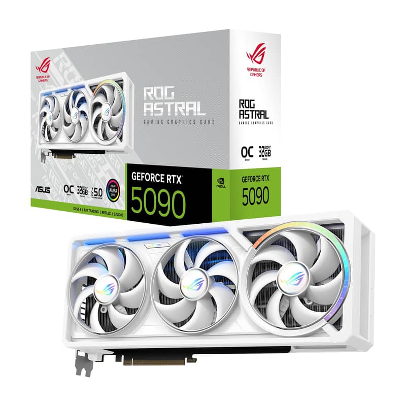 ROG Astral GeForce RTX™ 5090 32GB GDDR7 White OC Edition 0