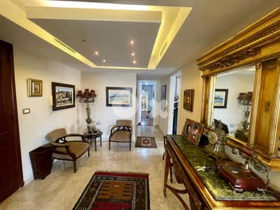 220 SQM Semi-Furnished Apartment in Haret Sakher with Sea View