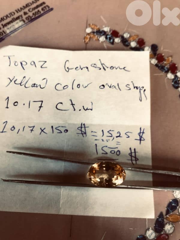 1500 $ Natural Topaz GemStones 2