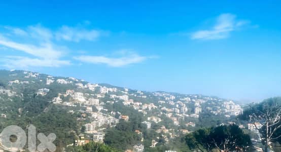 Land for sale in Baabdat/ Open view