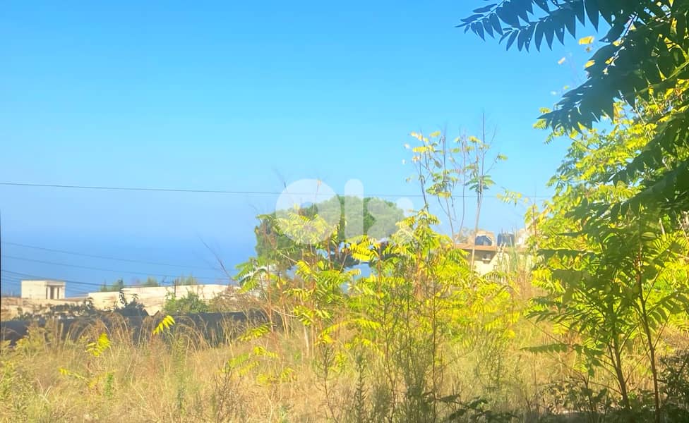 Land for sale in Beit Merry/ Amazing view 1