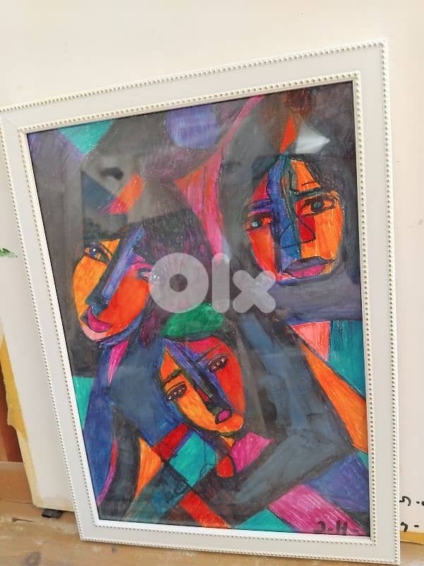 رسم اكريليك 0