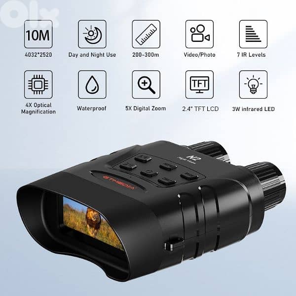 GT Media N2 Night Vision Binoculars. 1