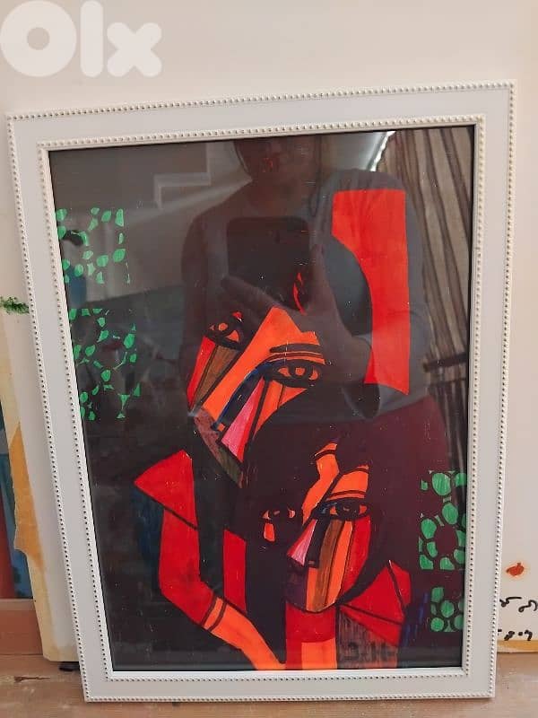رسم اكريليك 0