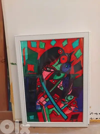 رسم اكريليك