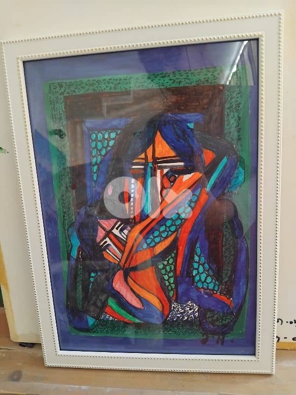 رسم اكريليك 0