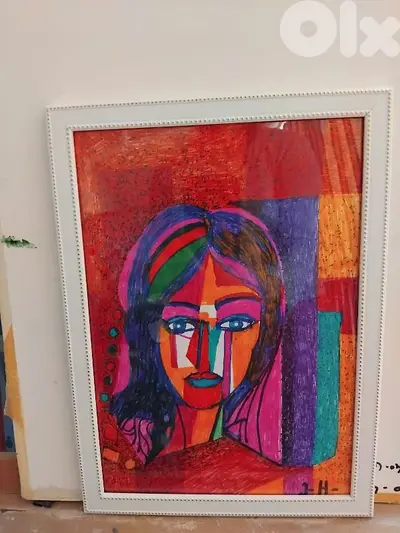 رسم اكريليك