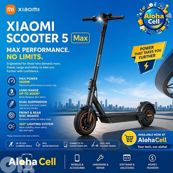 xiaomi electric scooter 5 max 0