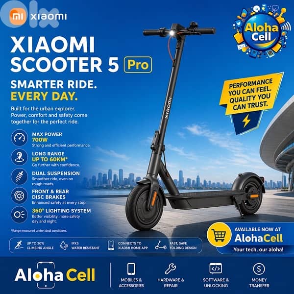 xiaomi electric scooter 5 pro 0
