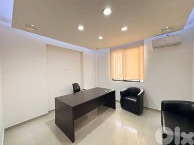 Mtayleb | Main Road | Fully Equipped 60m² Office - Clinic - Workspace