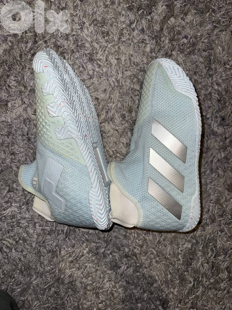 2 Adidas Stycon White + Mint Green 4