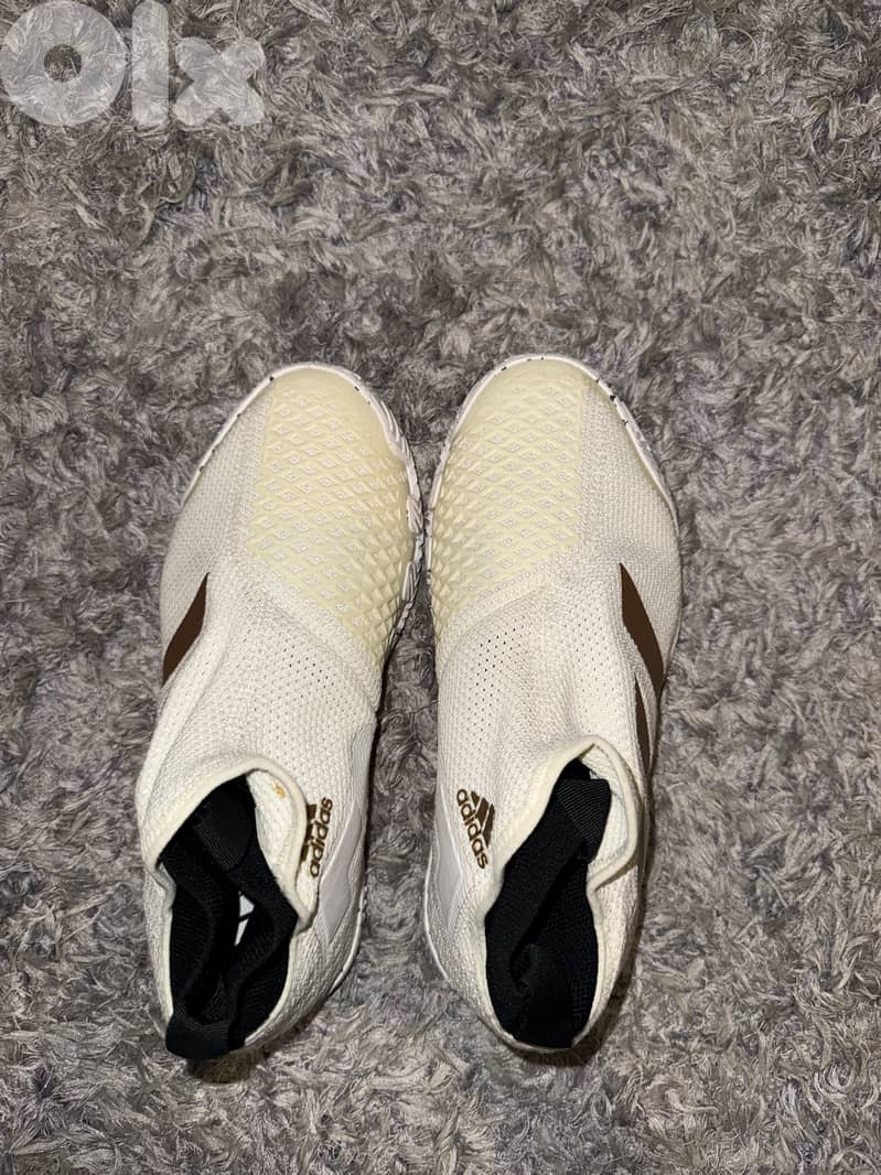 2 Adidas Stycon White + Mint Green 10