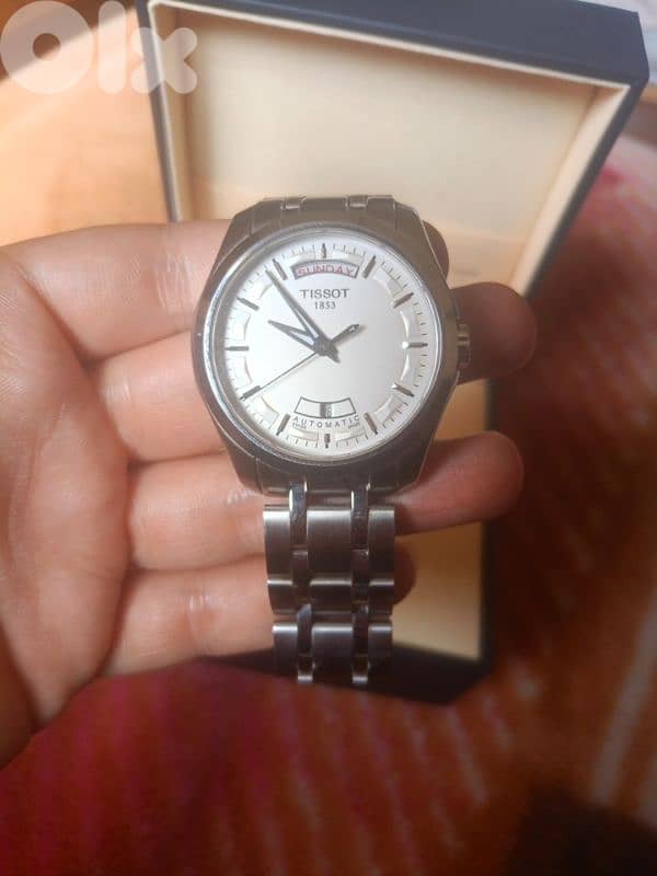 Tissot Couturier Silver Stainless-Steel Automatic Men's 39mm 4