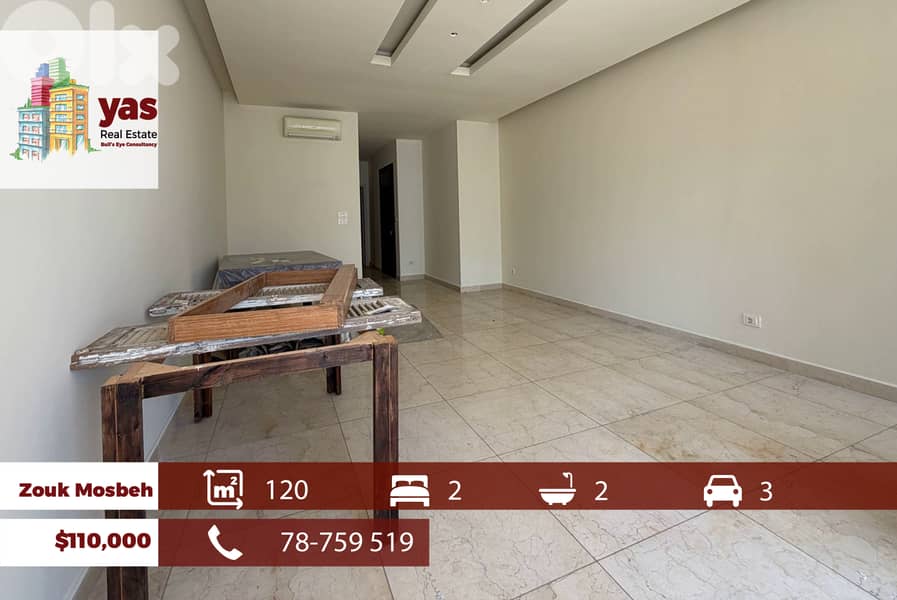 Zouk Mosbeh 120m2 | New | Mountian View | Catch | EH/RH 0