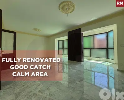 3 balconies, Calm Area, Renovated,Aicha Bakkar/عائشة بكار REF#RM135349