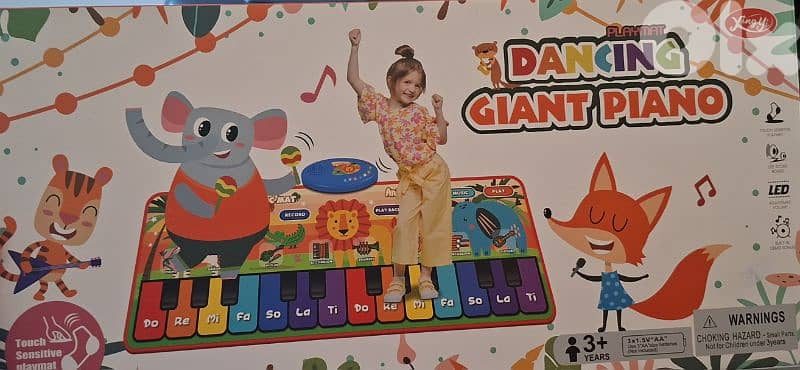 Dancing Piano Playmat 0