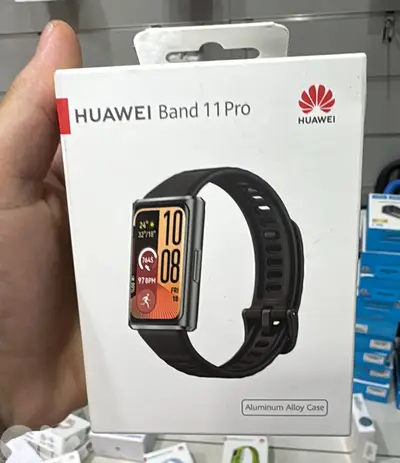 Huawei Band 11 pro Black silicone strap