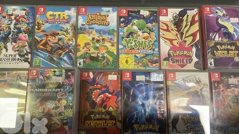 Nintendo Switch Used games 1