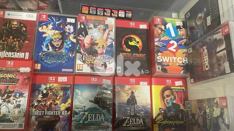 Nintendo Switch Used games 3