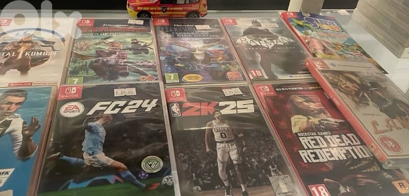 Nintendo Switch Used games 7