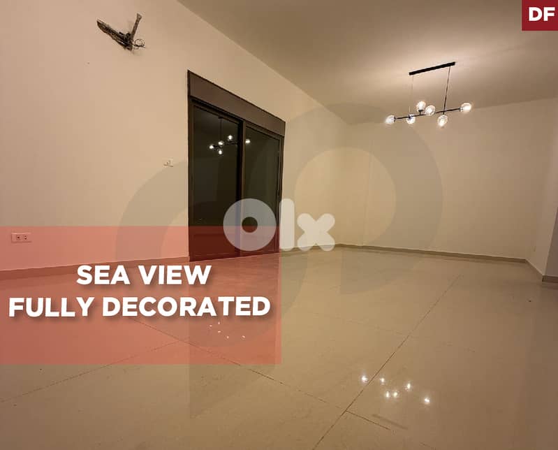 covered parking, 3 balconies, sea view, Dbaye/ضبية REF#DF135361 0