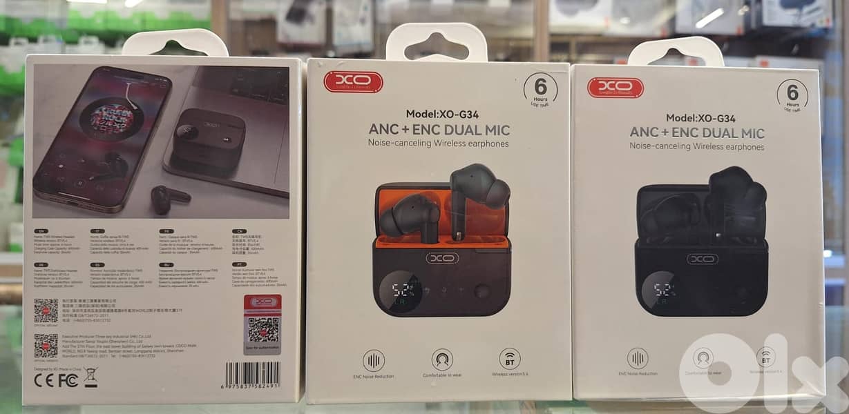 EARPHONES WIRELESS XO-G34 0