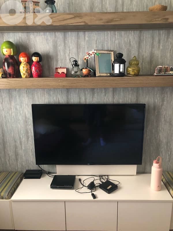 book shelves with under drawers with two side seats / storage 5
